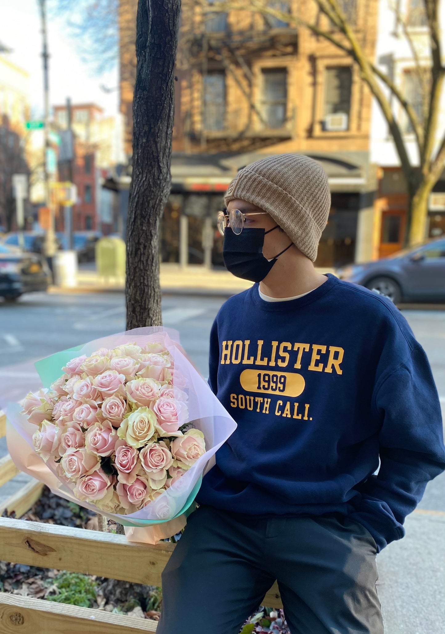 Pink Mondial bouquet